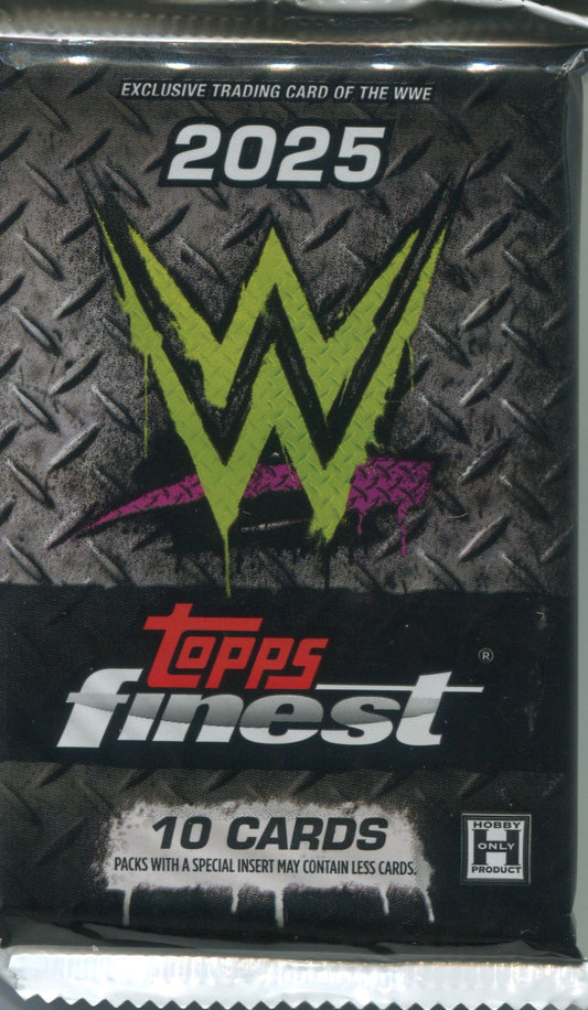 2025 Topps Finest WWE Hobby, Pack