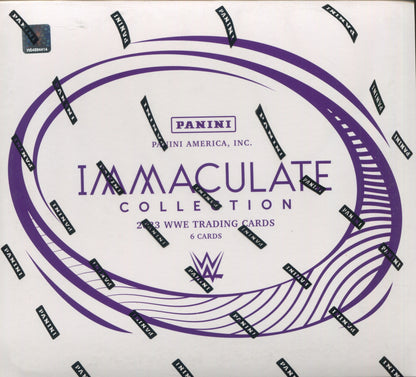 2023 Panini Immaculate WWE Hobby, 5 Box Case