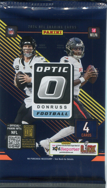 2024 Panini Donruss Optic Football Retail, Pack