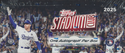 2025 Topps Stadium Club Baseball Hobby, Box