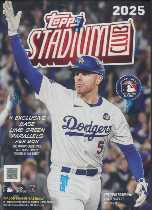 2025 Topps Stadium Club Baseball, Blaster Box