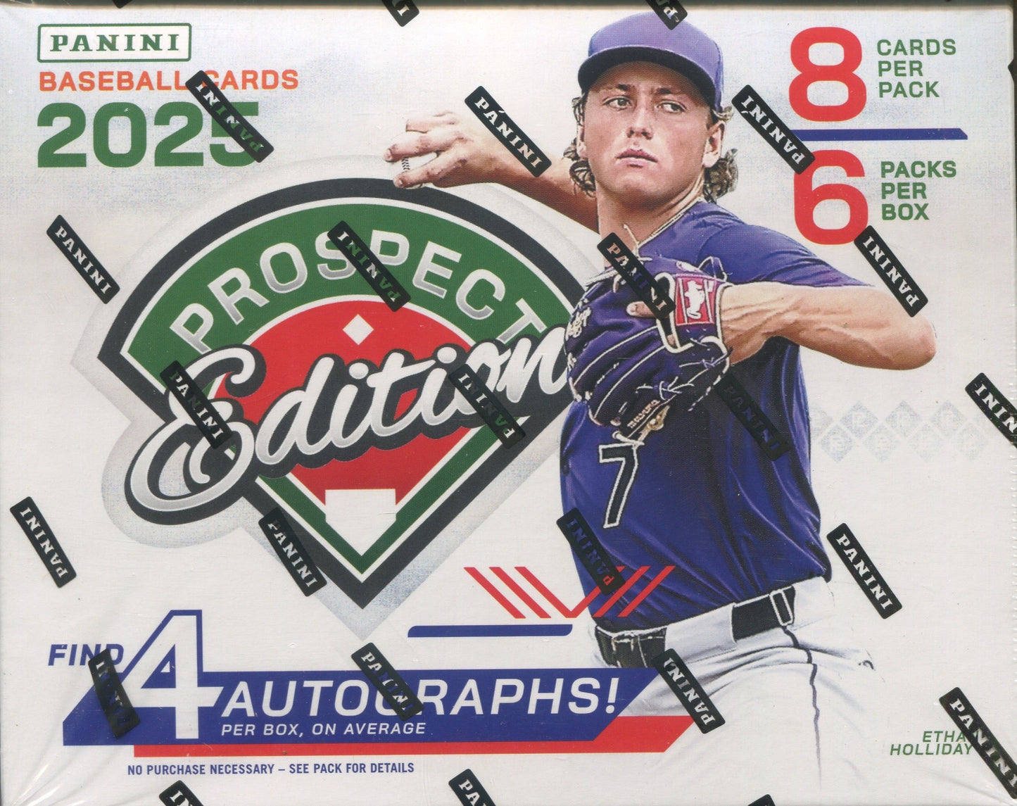 *LAST CASE* 2025 Panini Prospect Edition Baseball Hobby, 20 Box Case