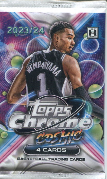 2023-24 Topps Cosmic Chrome Basketball Hobby, Pack