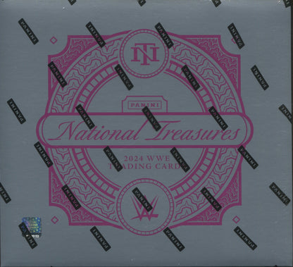 2024 Panini National Treasures WWE Hobby, 4 Box Case