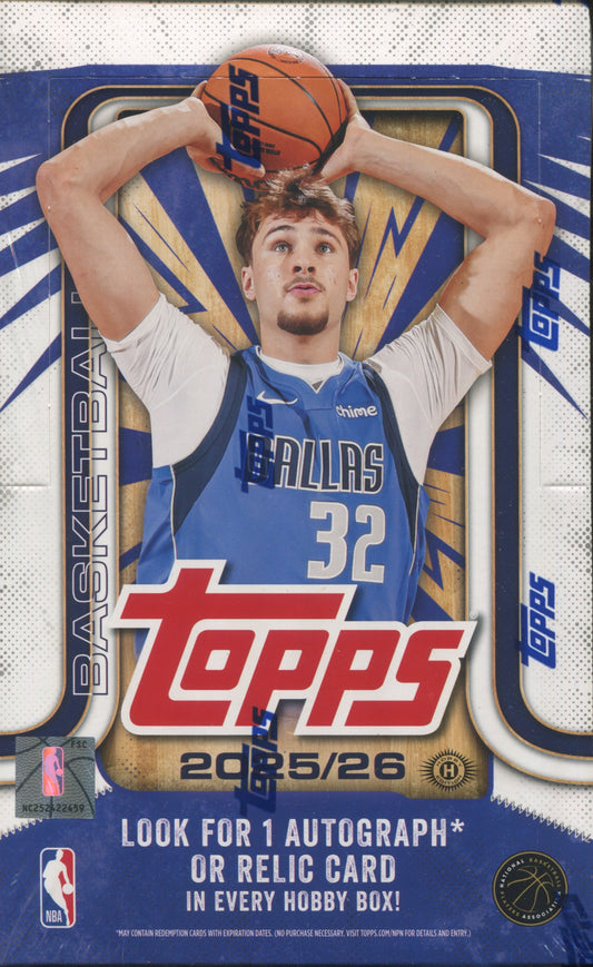 2025-26 Topps Basketball Hobby, Box