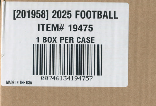 *LAST CASE* 2025 Panini Authentically Mahomes Football Hobby, Case