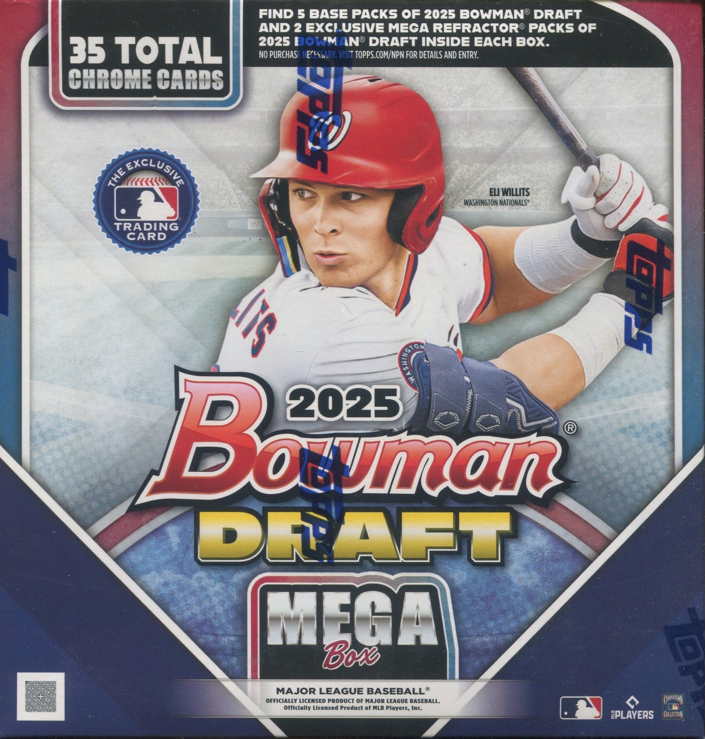 2025 Bowman Draft Baseball Mega, 20 Box Case
