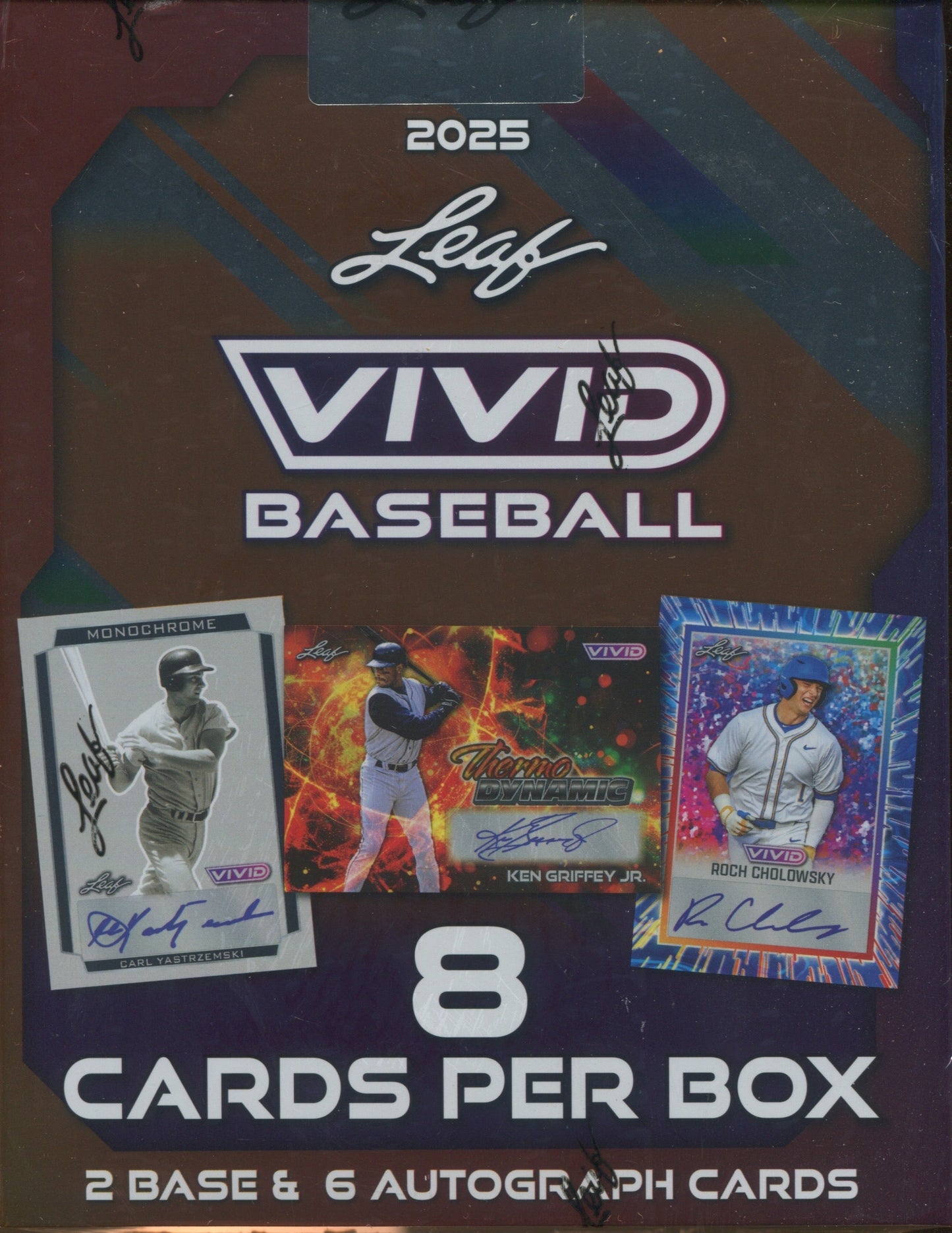 2025 Leaf Vivid Baseball Hobby, 12 Box Case