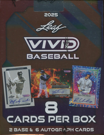 2025 Leaf Vivid Baseball Hobby, Box