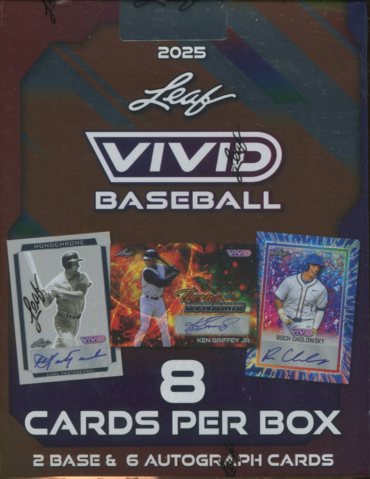 2025 Leaf Vivid Baseball Hobby, Box