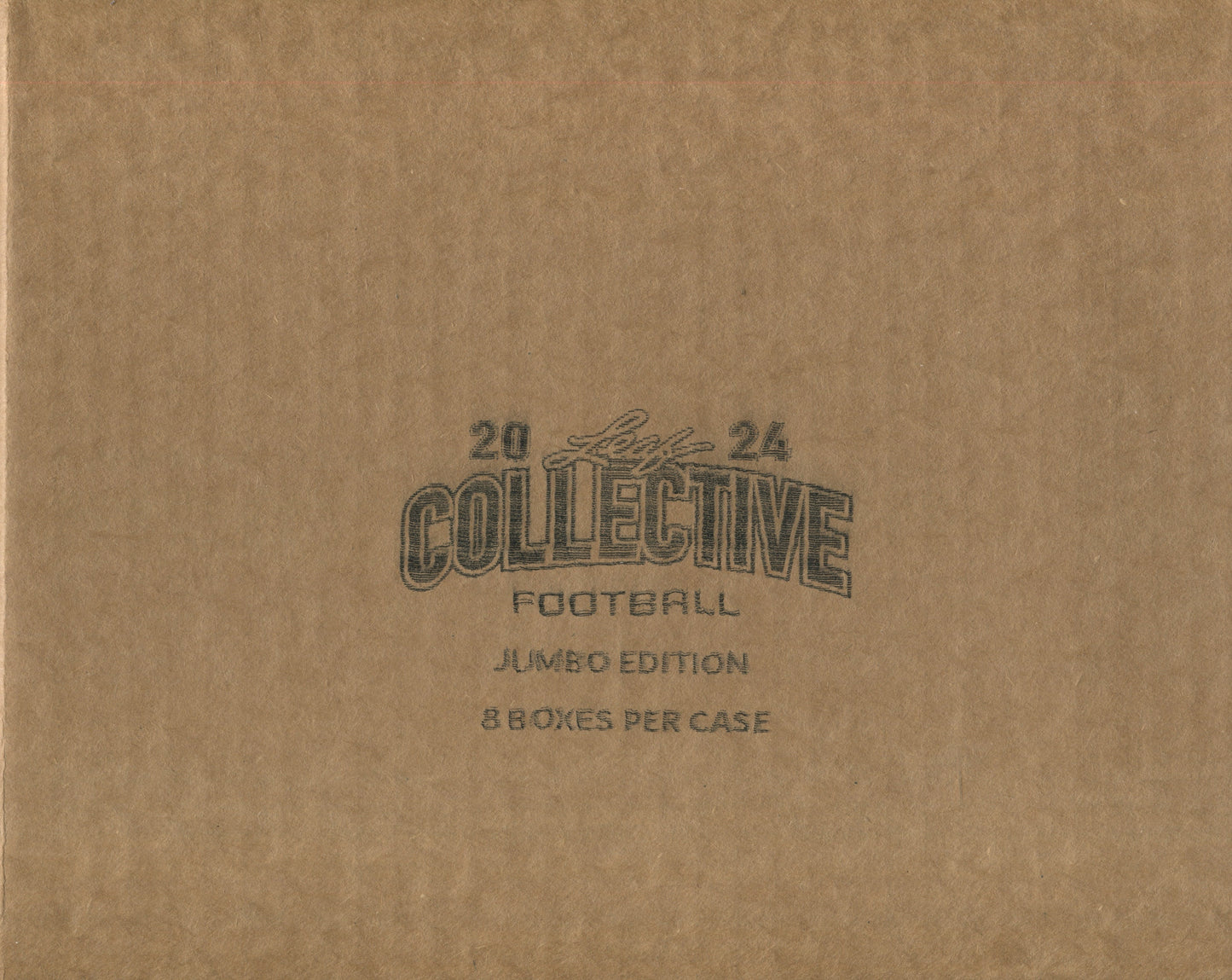2024 Leaf Collective Football Jumbo, 8 Box Case