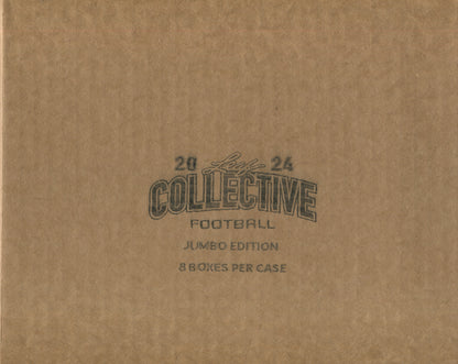 2024 Leaf Collective Football Jumbo, 8 Box Case