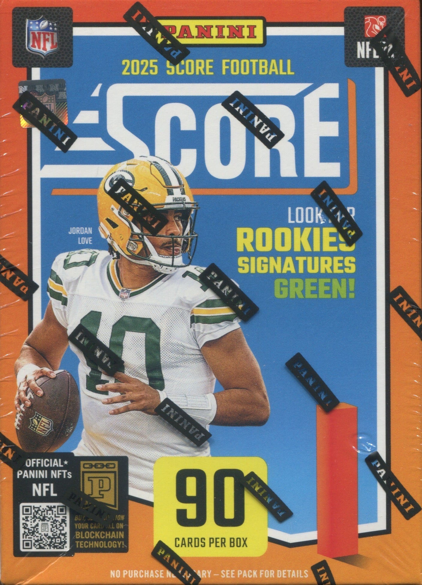 2025 Panini Score Football Hobby, 20 Blaster Box Case