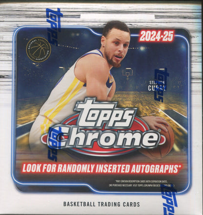 2024-25 Topps Chrome Basketball Mega, 20 Box Case