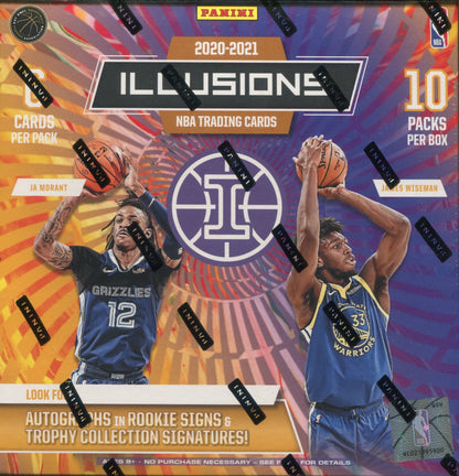 2020-21 Panini Illusions Basketball Mega, 20 Box Case