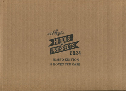 2024 Leaf Heroes & Prospects Football Jumbo, 8 Box Case