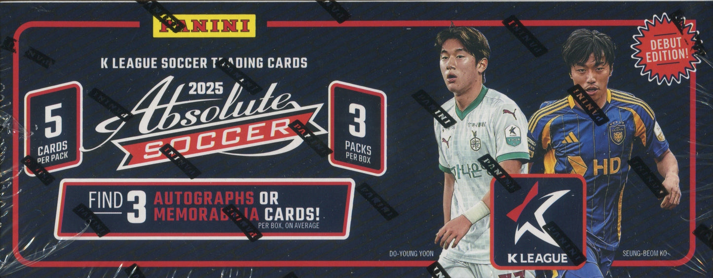 2025 Panini Absolute K League Soccer Hobby, Box