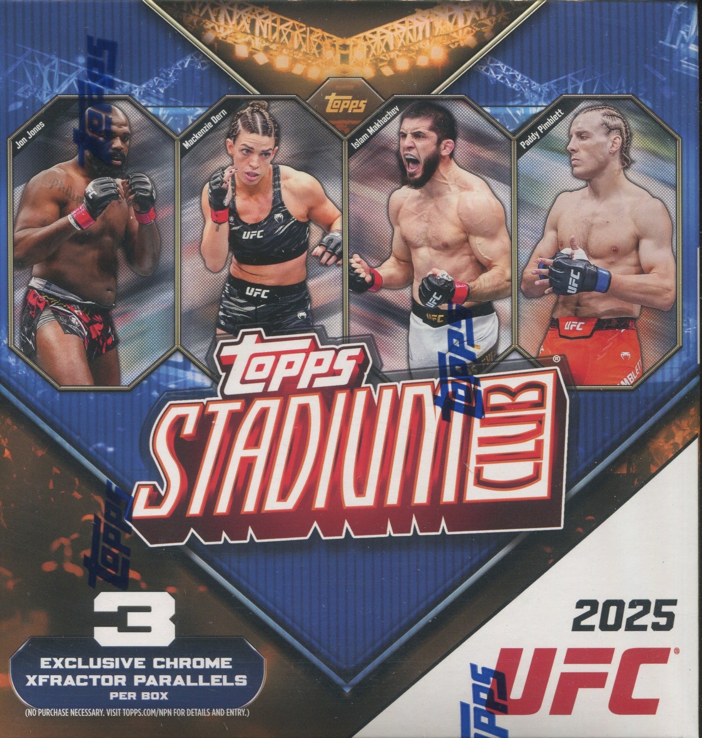 2025 Topps UFC Stadium Club Mega, 20 Box Case