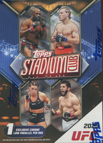 2025 Topps UFC Stadium Club Blaster, Box
