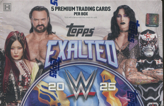 2025 Topps WWE Exalted Hobby, Box