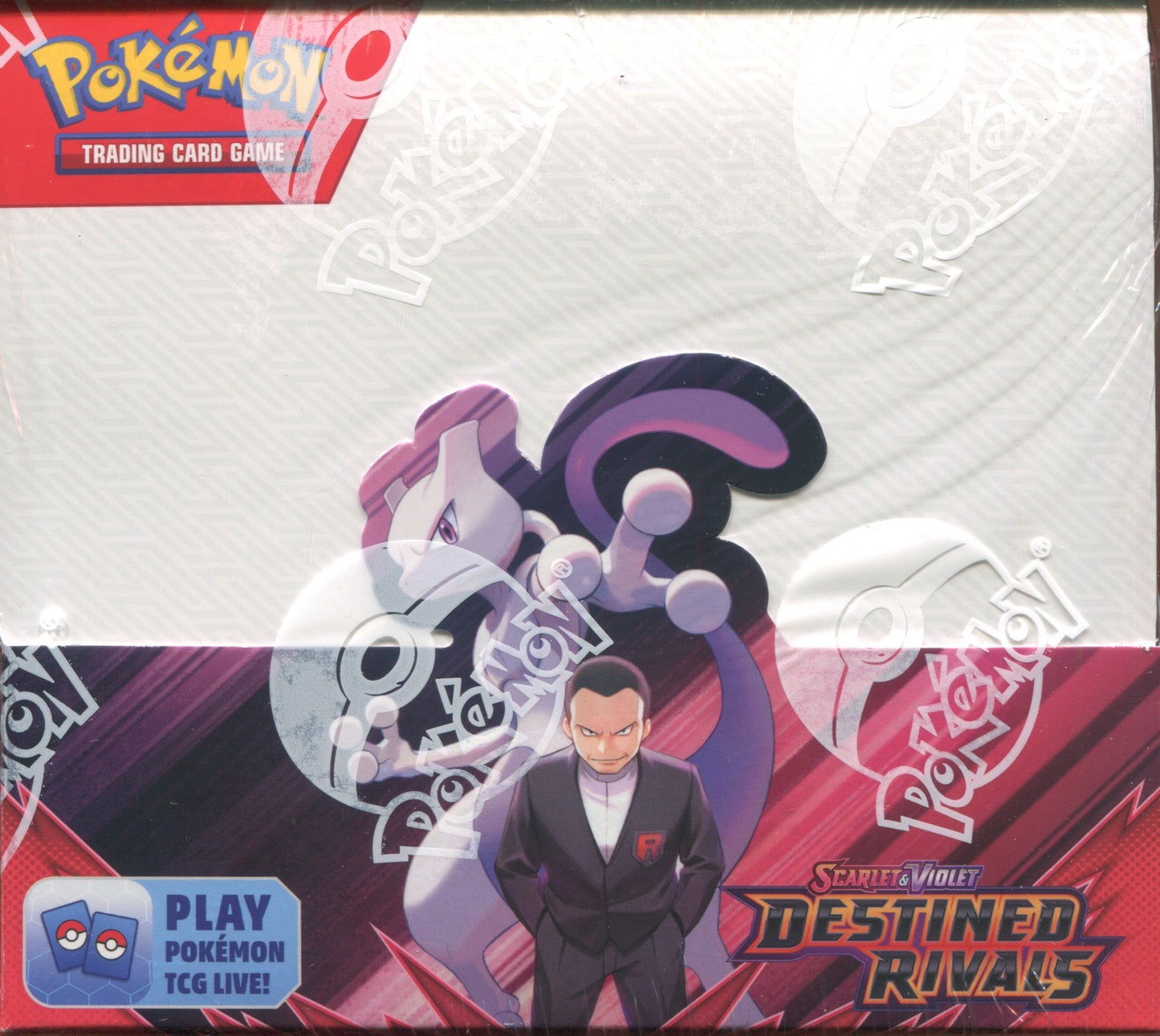 Pokemon Scarlet & Violet Destined Rivals, 6 Booster Box Case