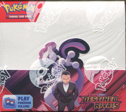Pokemon Scarlet & Violet Destined Rivals, 6 Booster Box Case