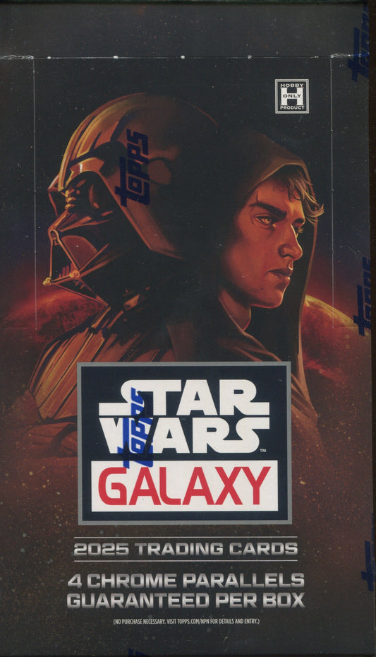 2025 Topps Star Wars Chrome Galaxy Hobby, Box