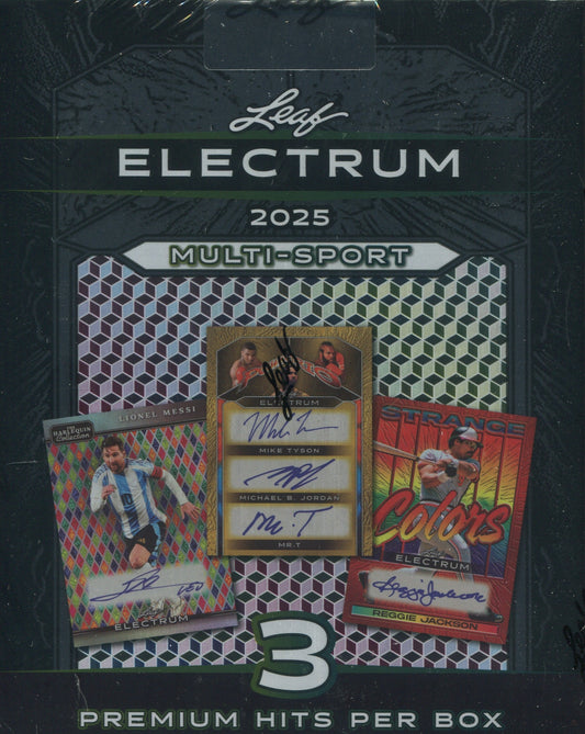 2025 Leaf Electrum Multi-Sport Hobby, Box