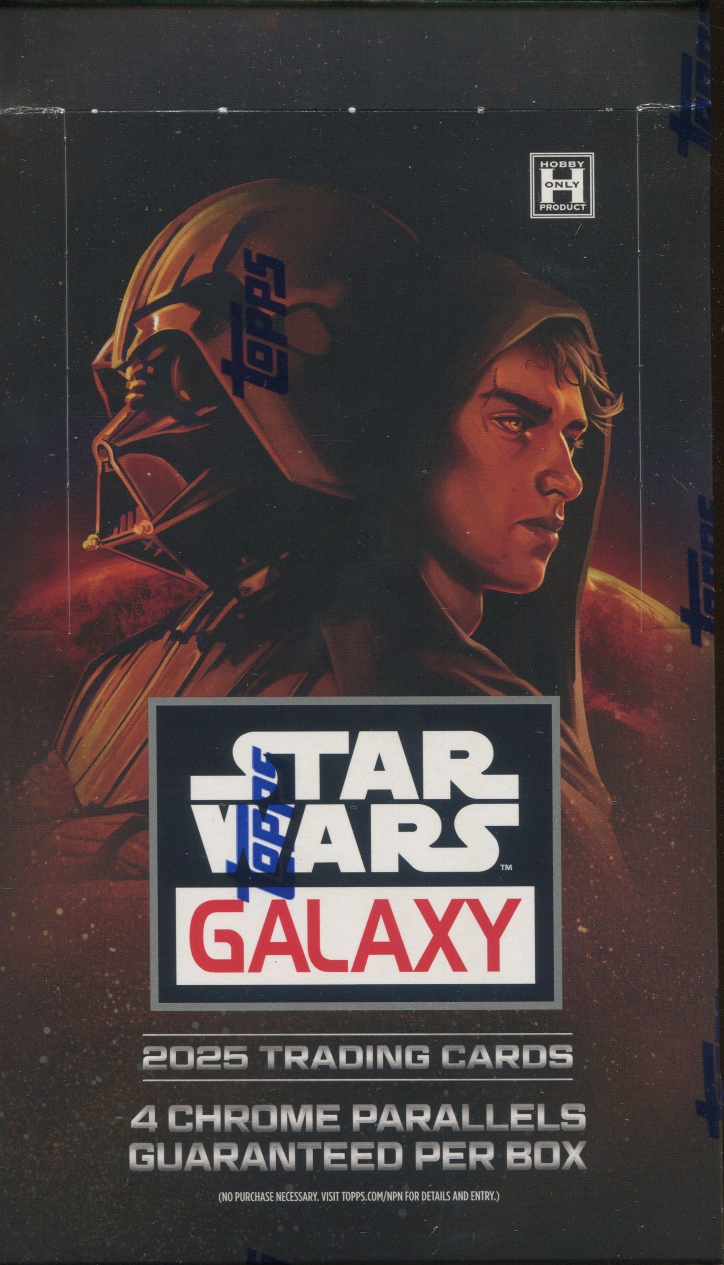 2025 Topps Star Wars Chrome Galaxy Hobby, 12 Box Case