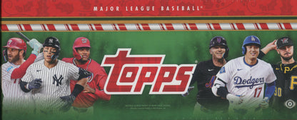 2025 Topps Holiday Baseball 3 Tin, 5 Box Case