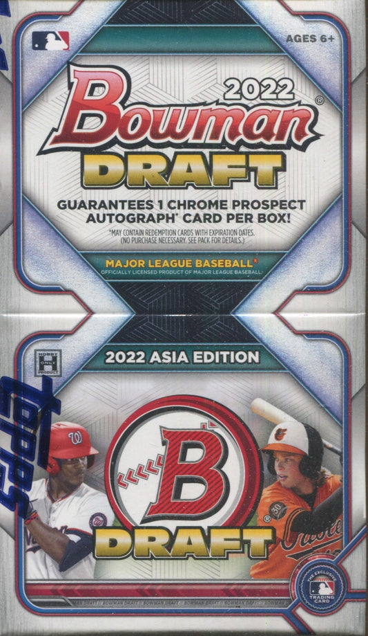 2022 Bowman Draft Baseball Asia Edition, Box