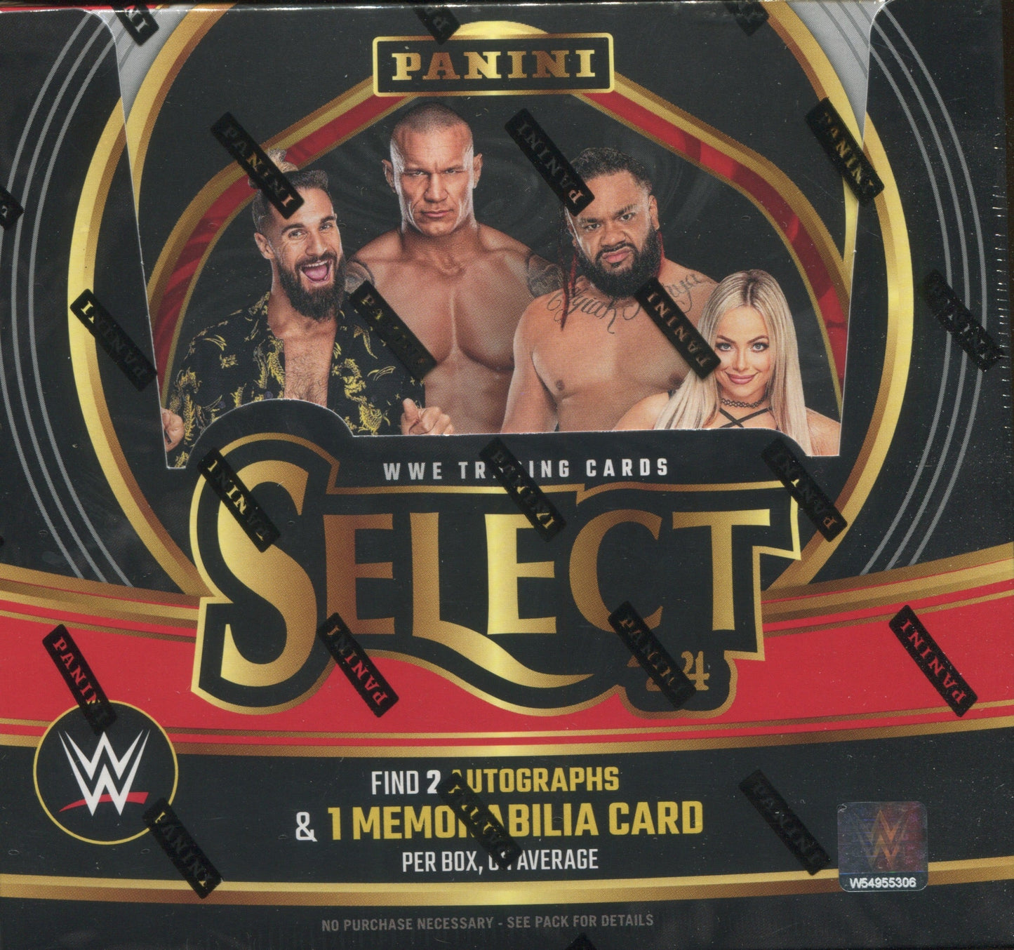 2024 Panini Select WWE Hobby, 12 Box Case