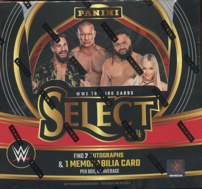 2024 Panini Select WWE Hobby, 12 Box Case