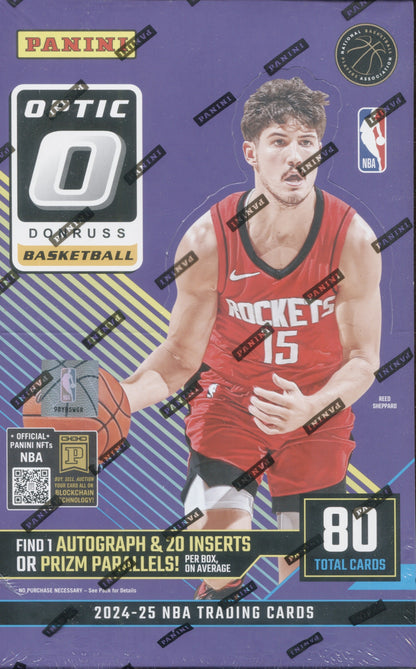 2024-25 Panini Donruss Optic Basketball Hobby, 12 Box Case