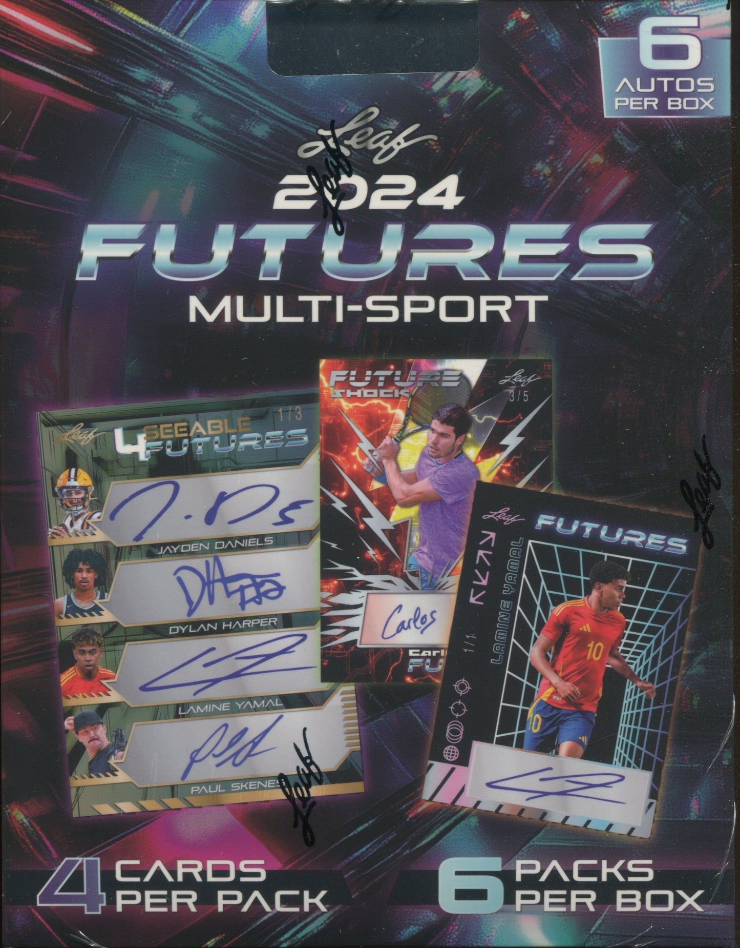 2024 Leaf Futures Multi-Sport Hobby, Box