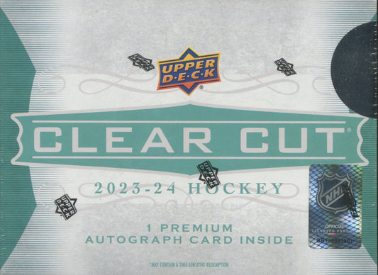2023-24 Upper Deck Clear Cut Hockey Hobby, Box