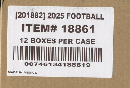 2025 Panini Select Football Hobby, 12 Box Case