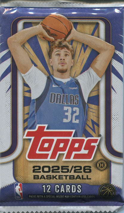 2025-26 Topps Basketball Hobby, Pack