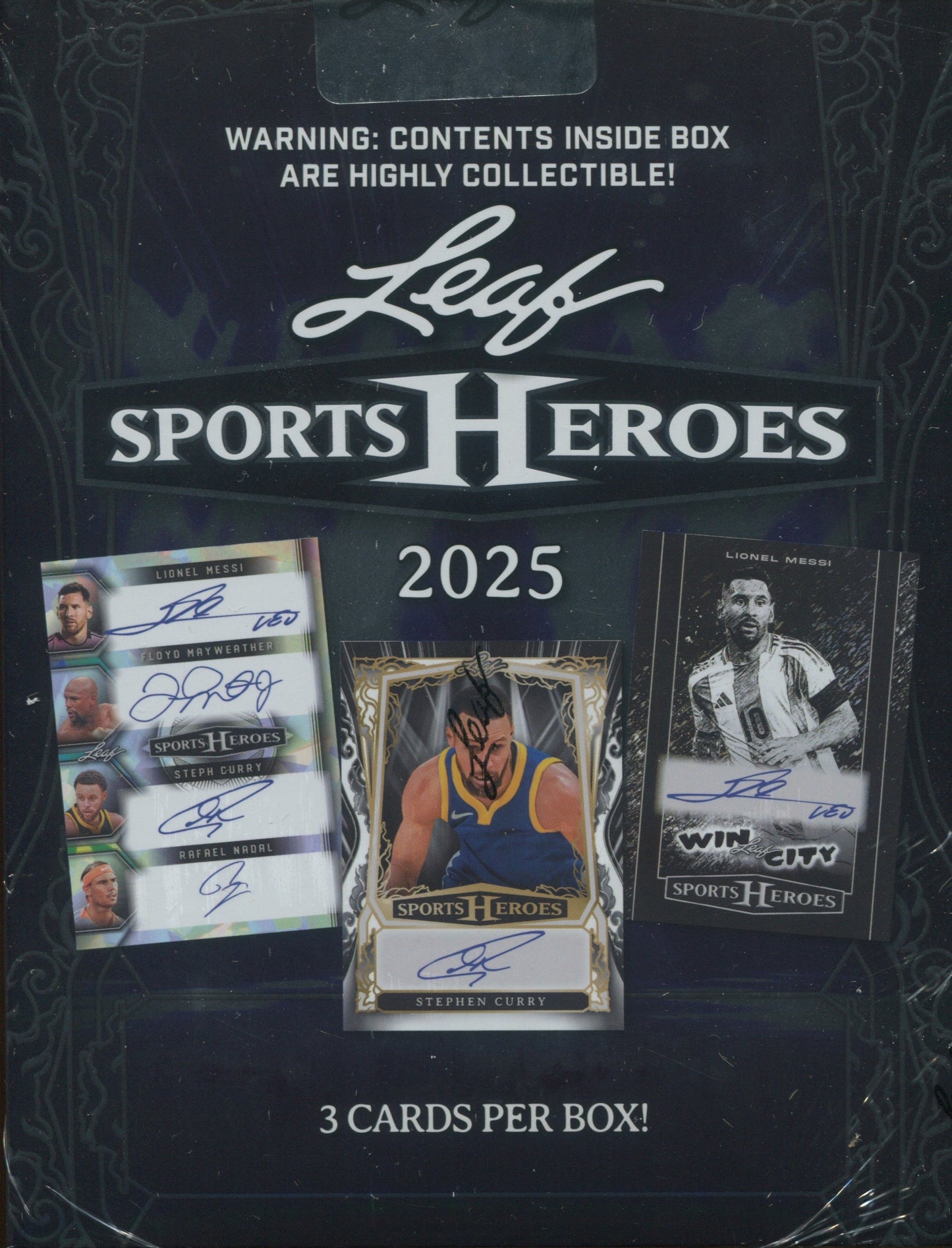 * Last Box * 2025 Leaf Metal Sports Heroes Hobby, Box