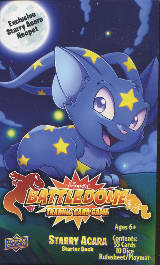 2025 Upper Deck Neopets Battledome Defenders of Neopia, Starry Acara Starter Deck