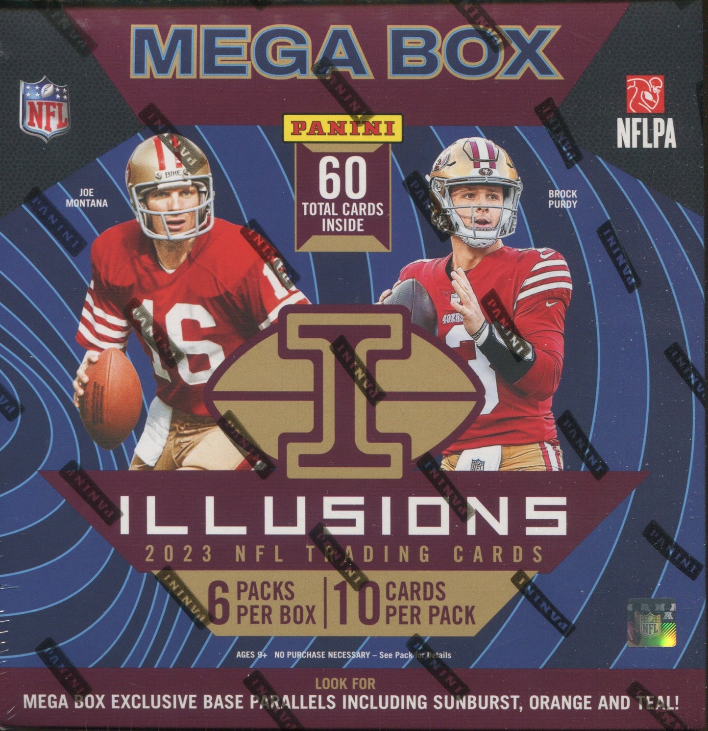 2023 Panini Illusions Football Mega, 20 Box Case