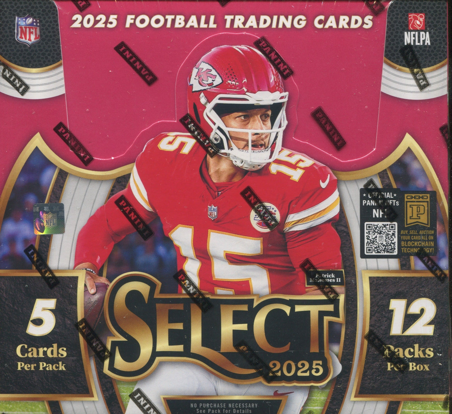 2025 Panini Select Football Hobby, 12 Box Case