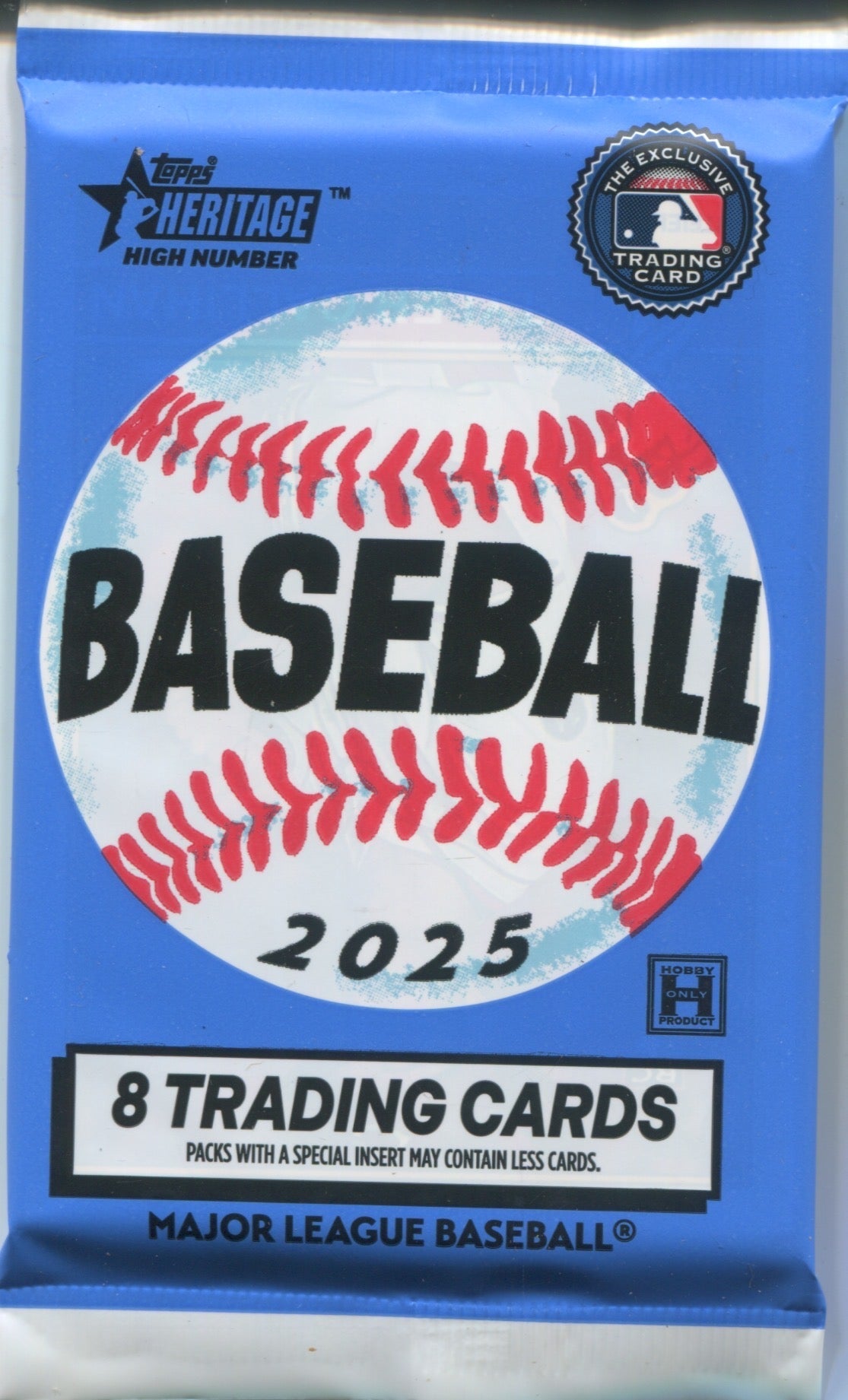 2025 Topps Heritage High Number Baseball Hobby, Pack