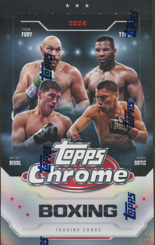 2024 Topps Chrome Boxing Hobby, Box