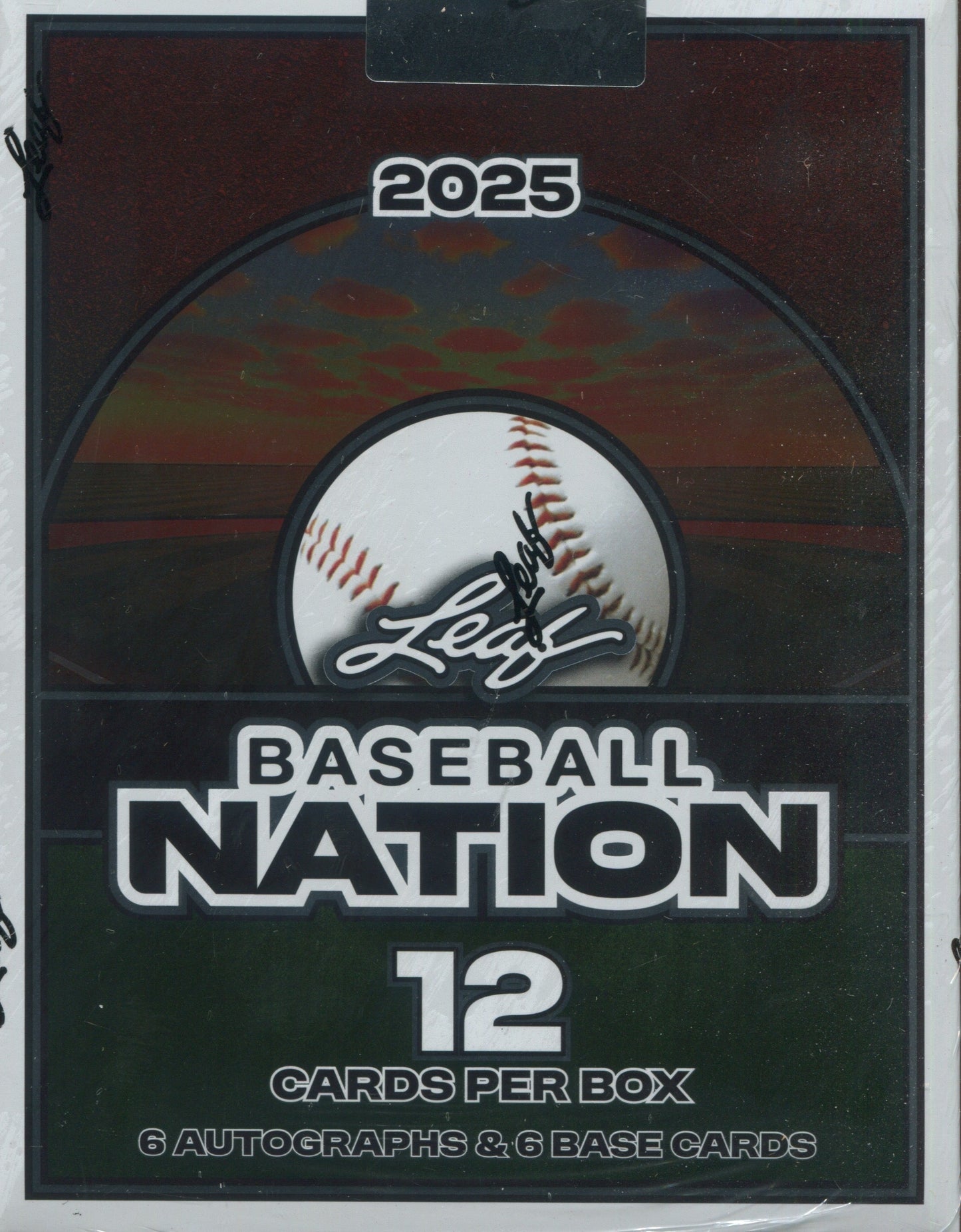 2025 Leaf Baseball Nation Hobby, 12 Box Case