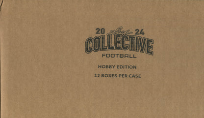 2024 Leaf Collective Football Hobby, 12 Box Case