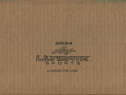 2024 Leaf Ultimate Sports Hobby, 10 Box Case