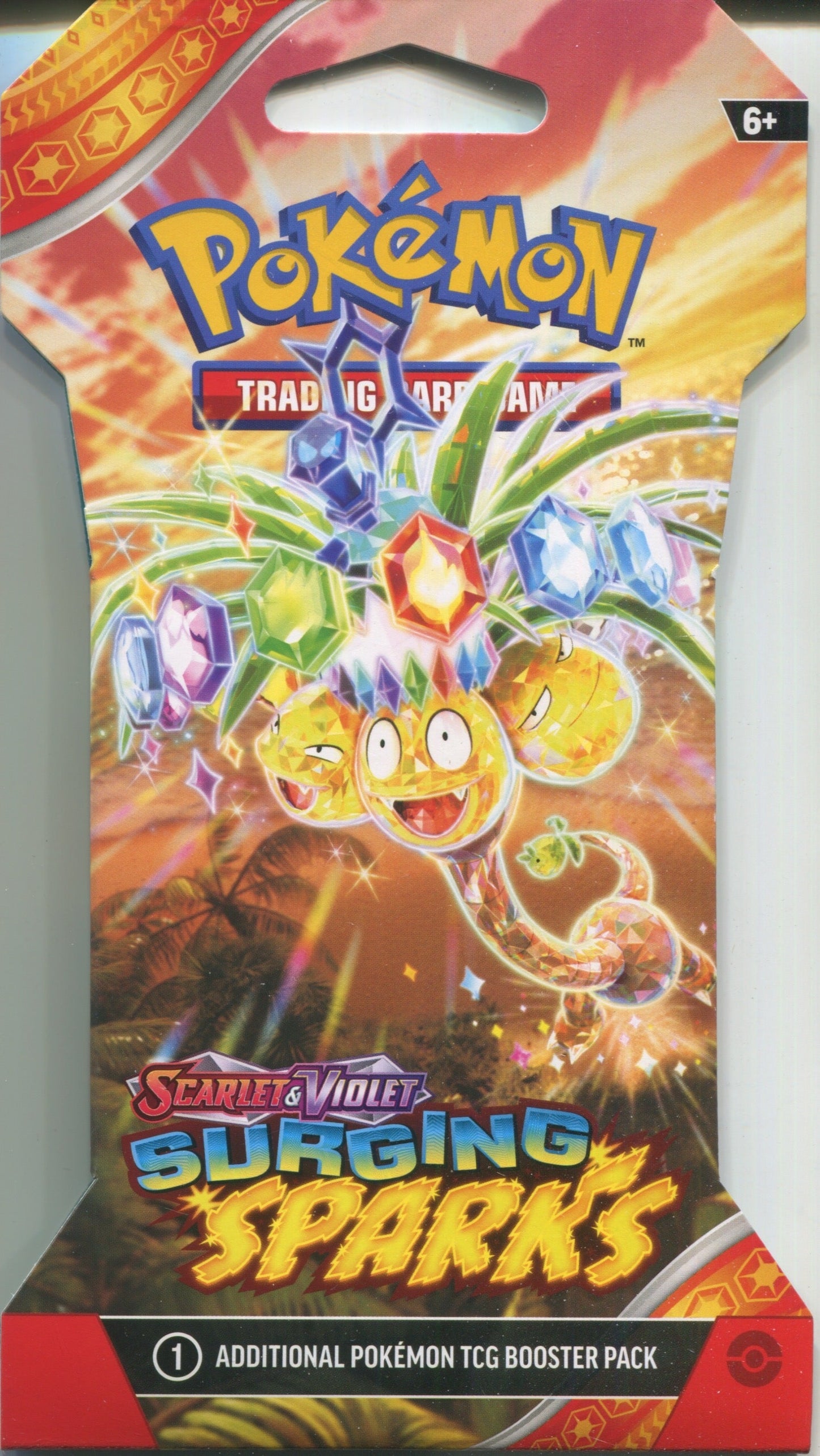 Pokemon Scarlet & Violet Surging Sparks, Blister Booster Pack (RANDOM)