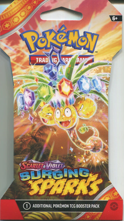 Pokemon Scarlet & Violet Surging Sparks, Blister Booster Pack (RANDOM)