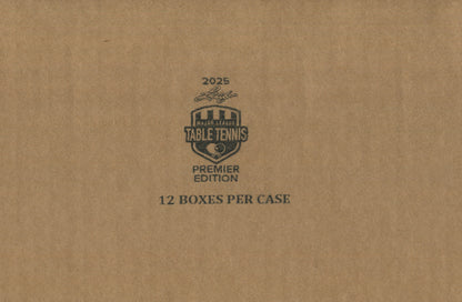 2025 Leaf Major League Table Tennis MLTT Premier Edition, 12 Box Case